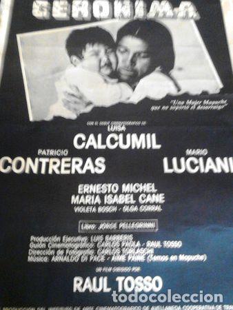 Kino: raul tosso afiche geronima