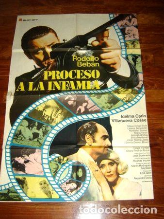 Kino: afiche de cine proceso a la infamia rodolfo beban benedetto