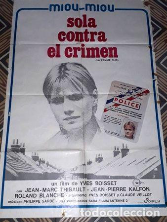 Kino: sola contra el crimen afiche j marc thibault jp kalfon 134