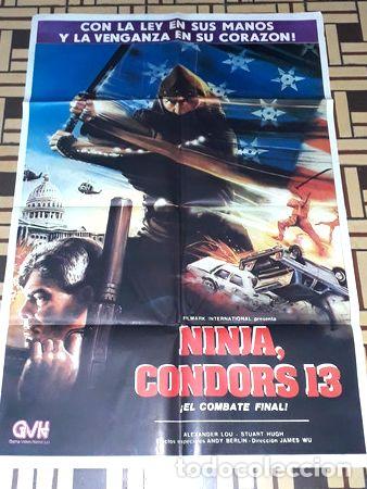 Kino: ninja condors 13 afiche alexander lou stuart hugh 982