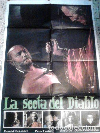 Cine: peter cushing afiche la secta del diablo