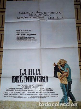 Kino: la hija del marinero afiche sissy spacek tommy lee jones 168