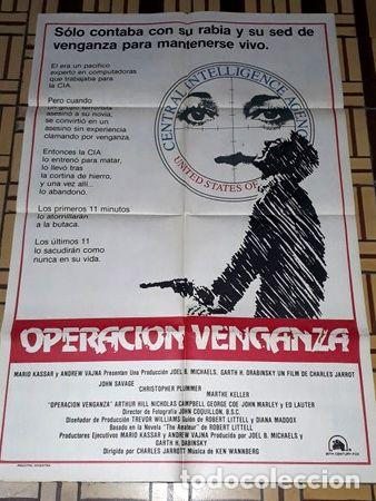Kino: operacion venganza afiche mario kassar andrew vajna 983