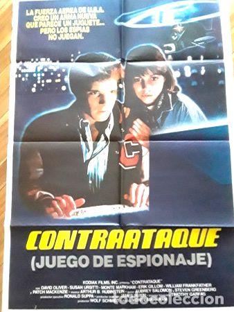 Kino: afiche cine contrataque juego de espionaje david oliver mark