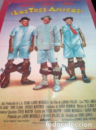 Cine: afiche de cine los tres amigos c625 - Foto 1