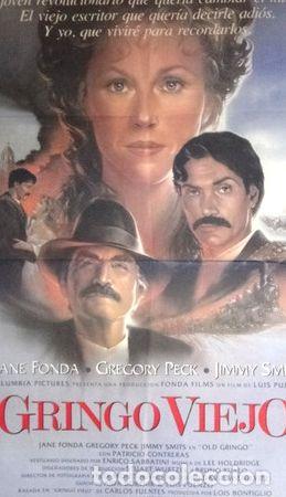 Kino: afiche gringo viejo 1989 luis puenzo original cine