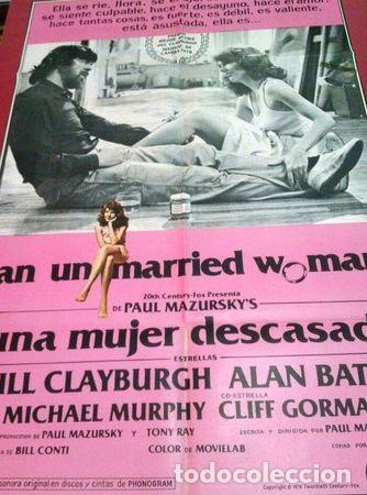 Kino: afiche de cine una mujer descasada c600