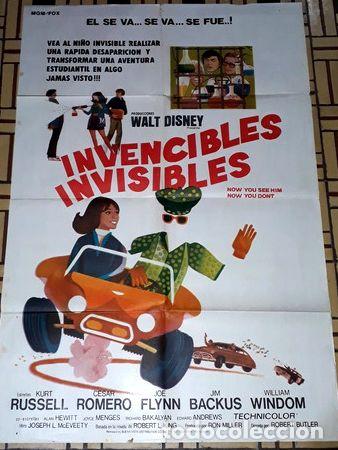 Kino: invencibles invisibles afiche walt disney krussel romero73