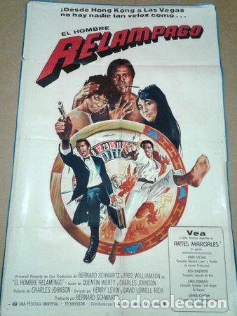Kino: afiche de cine el hombre relampago 397