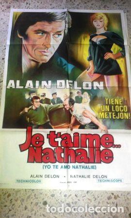 Kino: alain delon afiche yo te amo nathalie 1971