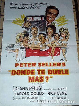 Kino: donde te duele mas afiche peter sellers 946
