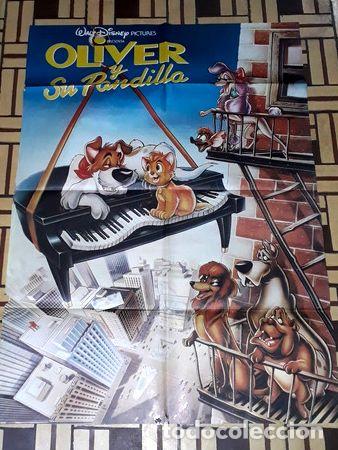 Kino: oliver y su pandilla afiche walt disney 19