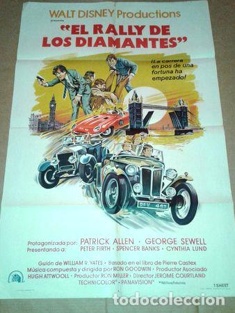 Cinema: el rally de los diamantes afiche walt dysney allen 452
