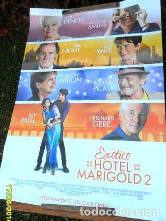 Cinema: afiche cine pelicula el exotico hotel marigold 2 richard ger