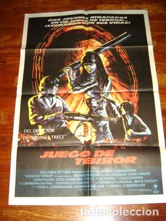 Cinema: afiche de cine juegos de terror movie poster the new kids