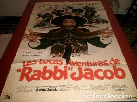 Cinema: las locas aventuras de rabbi jacob afiche de cine 350
