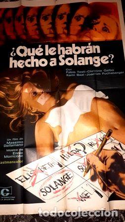 Cinema: porter de la pelicula que le habran hecho a solange n 23