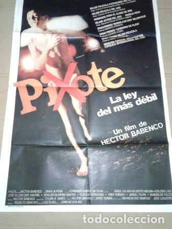 Cinema: pixote afiche de cine hector babenco 488