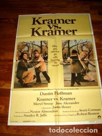 Cinema: afiche kramer vs kramer argentina movie poster 1979 hoffman