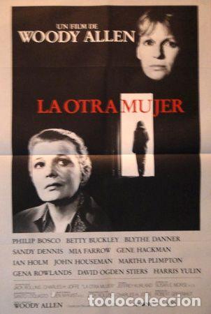 Kino: afiche la otra mujer woody allen 1988 original cine