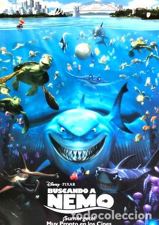 Kino: buscando a nemo poster original cine disney doble faz 1