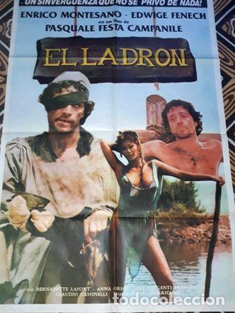 Kino: el ladron afiche enrico montescano e fenech 910