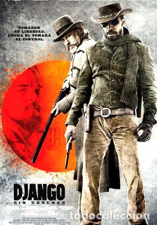 Kino: poster original cine django sin cadenas