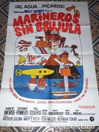 Kino: marineros sin brujula afiche walt disney rmorse 23206