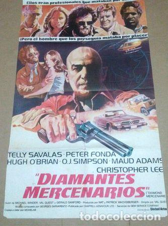 Kino: diamantes mercenarios afiche peter fonda c lee 429
