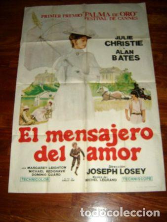 Kino: afiche de cine el mensajero del amor julie christie 1970