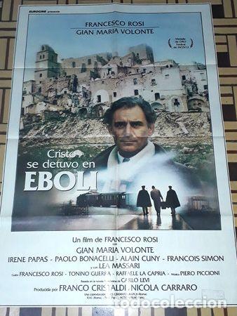Kino: cristo se detuvo en eboli afiche frosi gm volonte 1034