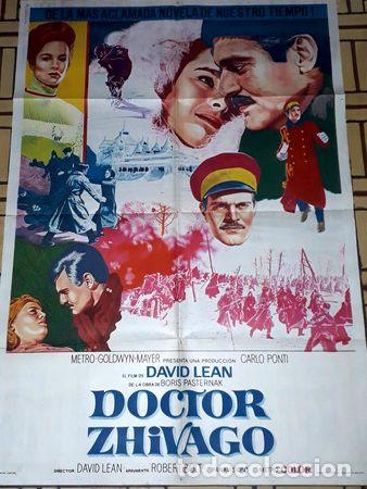 Cine: doctor zhivago afiche david lean robert bolt a40