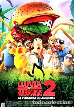 Kino: poster original cine lluvia de hamburguesas 2 la venganza d