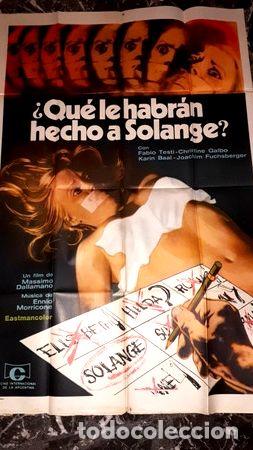 Cinema: poster de la pelicula que le habran hecho a solange n 79