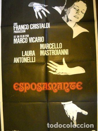 Kino: afiche cine esposamente marcello mastroianni laura antonelli