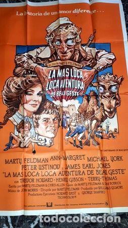 Kino: poster de la pelicula la mas loca aventur de beau geste n 45