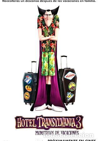 Kino: poster original cine hotel transylvania 3