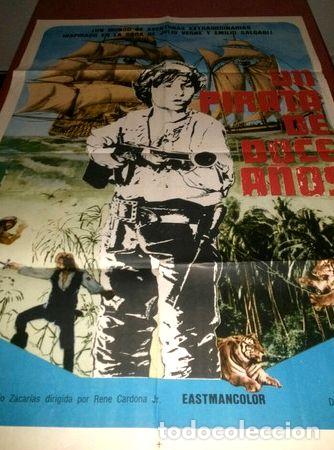 Kino: un pirata de doce anos afiche de cine original 268