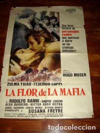 Kino: afiche de cine la flor de la mafia zulma faiad luppi 1974