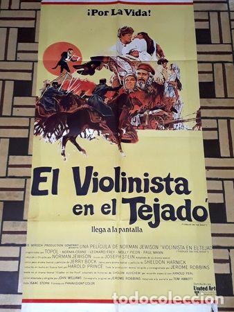 Kino: el violinista en el tejado afiche poster topol lfrey b4