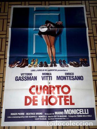 Kino: cuarto de hotel afiche vgassman mvitti emontesano 1028