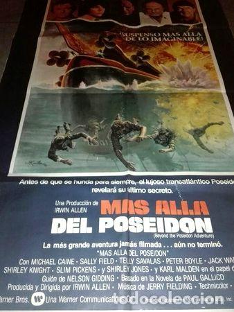 Kino: poster afiche gigante de cine mas alla del poseidon