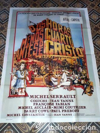 Kino: dos horas menos cuarto antes de cristo afiche serrault 23309