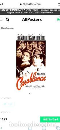 Kino: poster casablanca pelicula