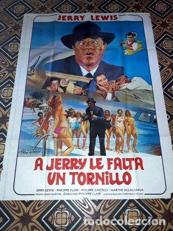 Kino: a jerry le falta un tornillo afiche jerry lewis 876