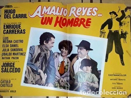 Kino: amalio reyes un hombre poster cine hcarril ecarreras d16
