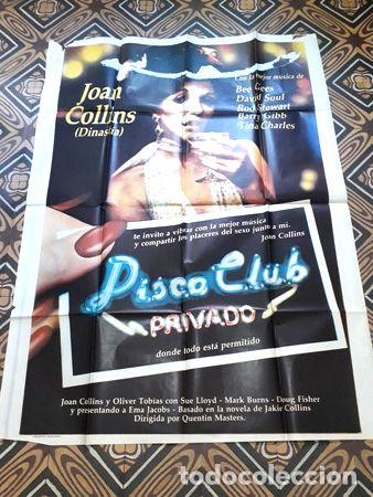 Kino: pisco club privado afiche joan collins bee gees 23210