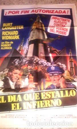 Kino: burt lancaster afiche el dia que estallo el infierno 1977