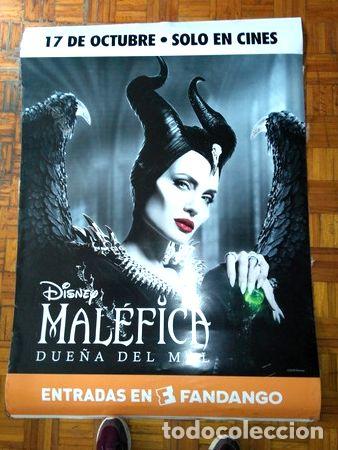 Kino: poster original de cartelera de cine pelicula malefica