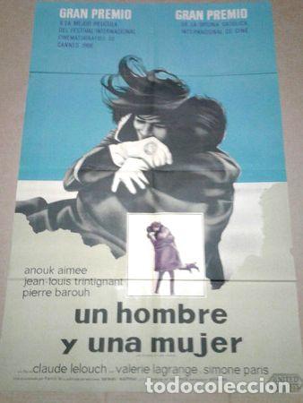 Kino: un hombre y una mujer afiche aimee trintignant barouh 424